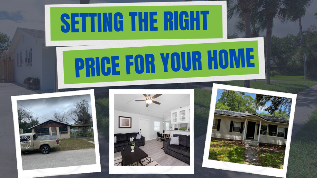 setting the right price for your home